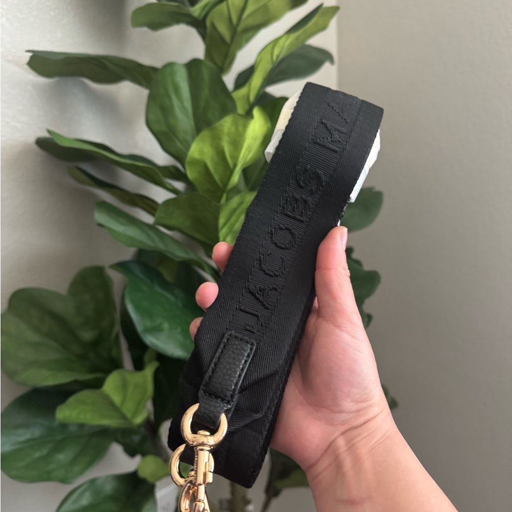Marc Jacobs Black Embossed Strap